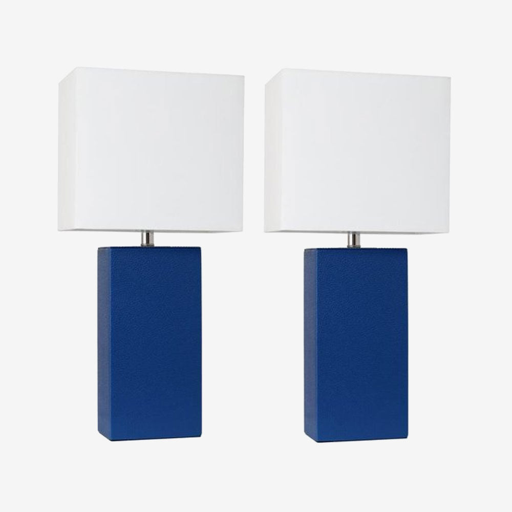 Modern Leather Table Lamps Modern Leather Table Lamps