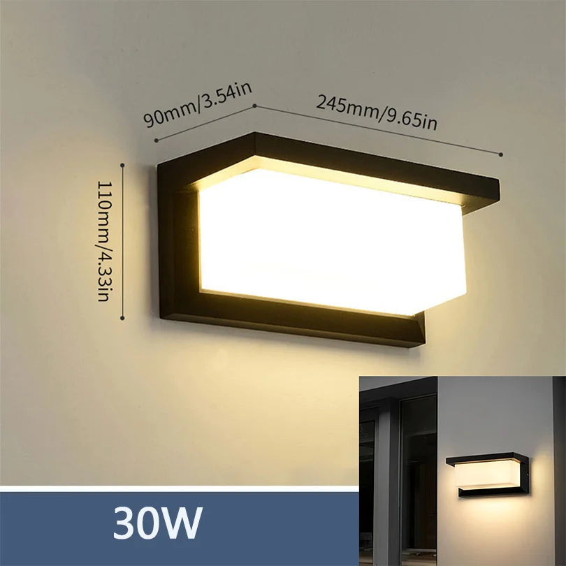 Led Outdoor Wall Light Waterproof Led Outdoor Wall Light Waterproof