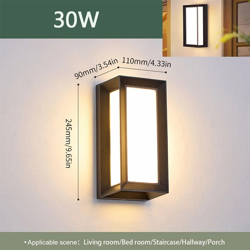 Led Outdoor Wall Light Waterproof Led Outdoor Wall Light Waterproof