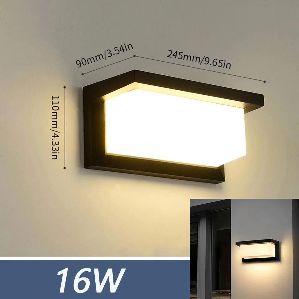 Led Outdoor Wall Light Waterproof Led Outdoor Wall Light Waterproof