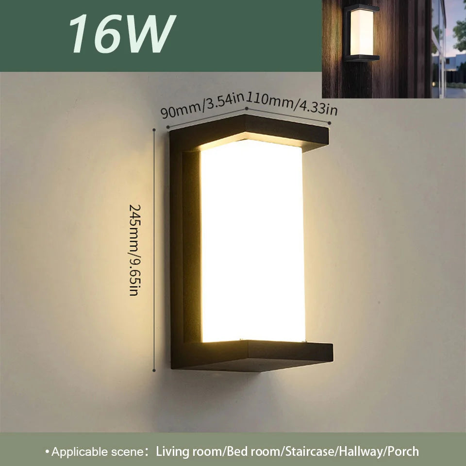 Led Outdoor Wall Light Waterproof Led Outdoor Wall Light Waterproof