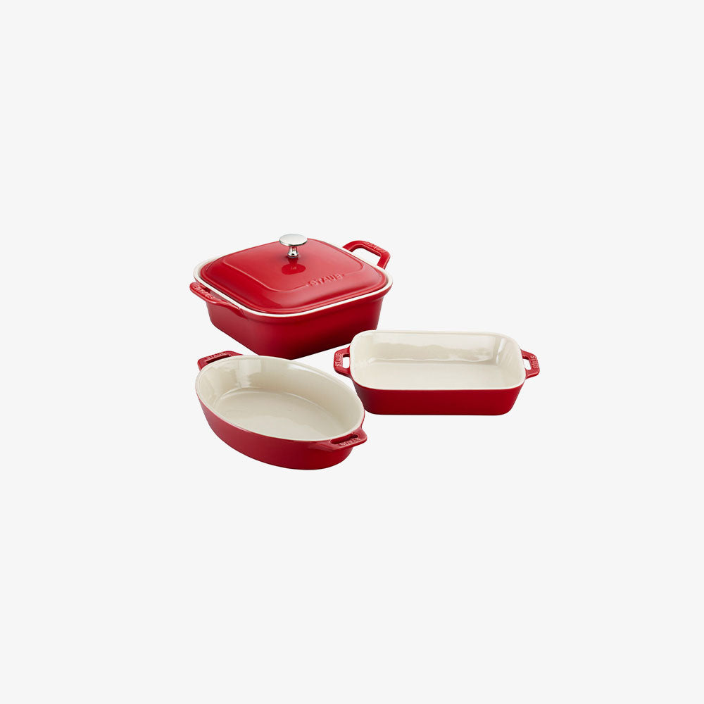 Staub 4-Piece Baking Dish Set Staub 4-Piece Baking Dish Set