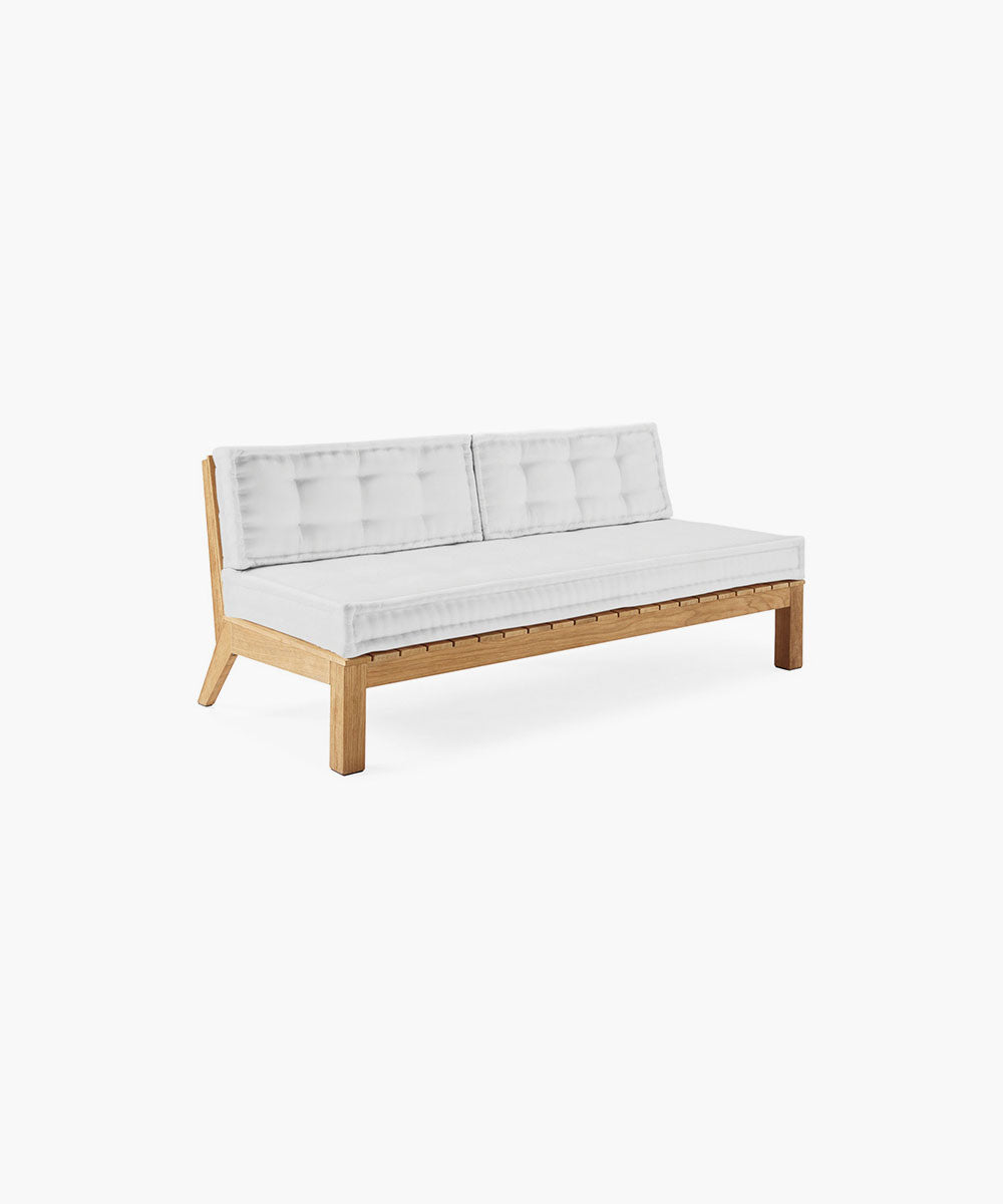 Cliffside Teak Armless Sofa Cliffside Teak Armless Sofa