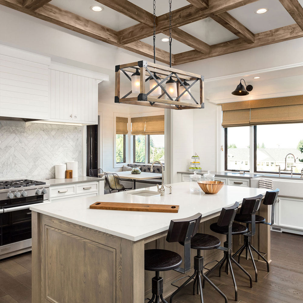 Chandelier Rectangle 4-Light