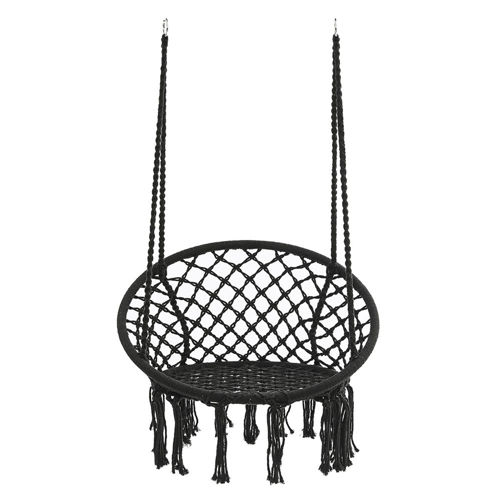 Macrame Woven Wire Bar Chair