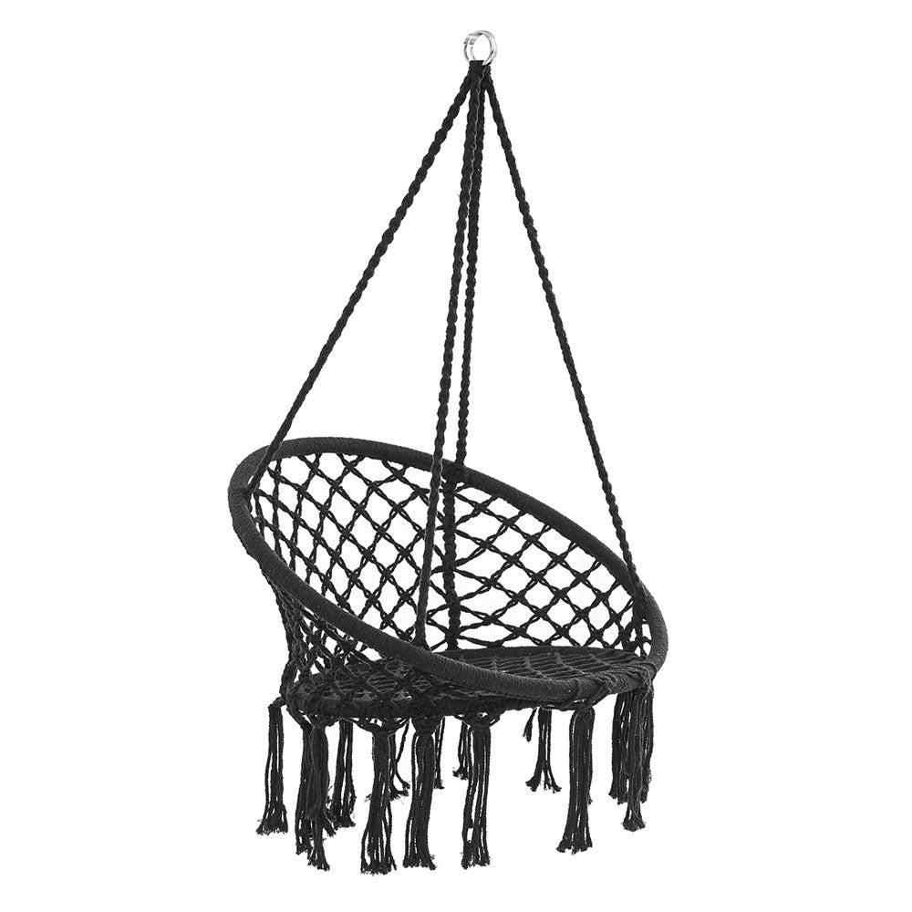 Macrame Woven Wire Bar Chair