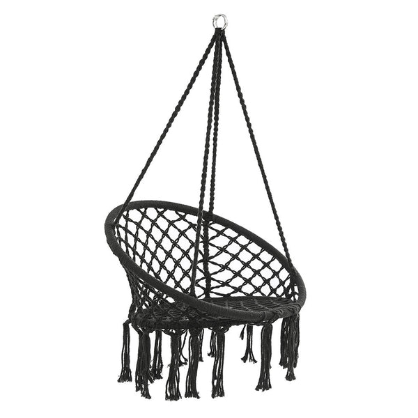 Macrame Woven Wire Bar Chair