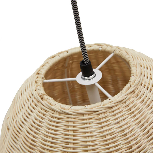Rattan Pendant Light
