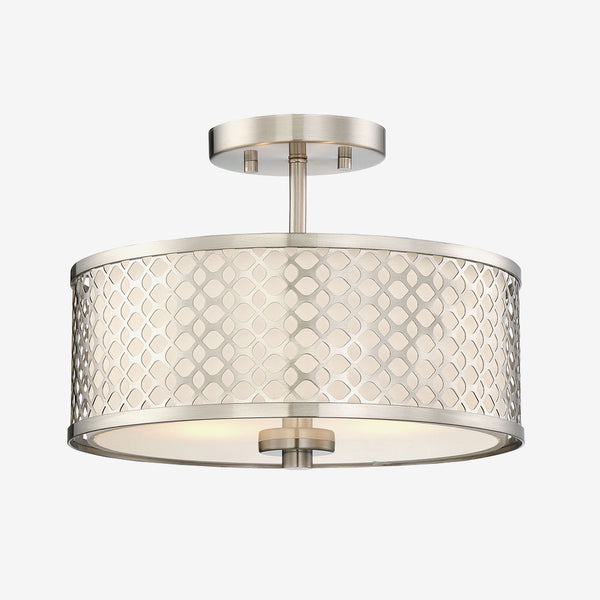 Rated 2-Light Brushed