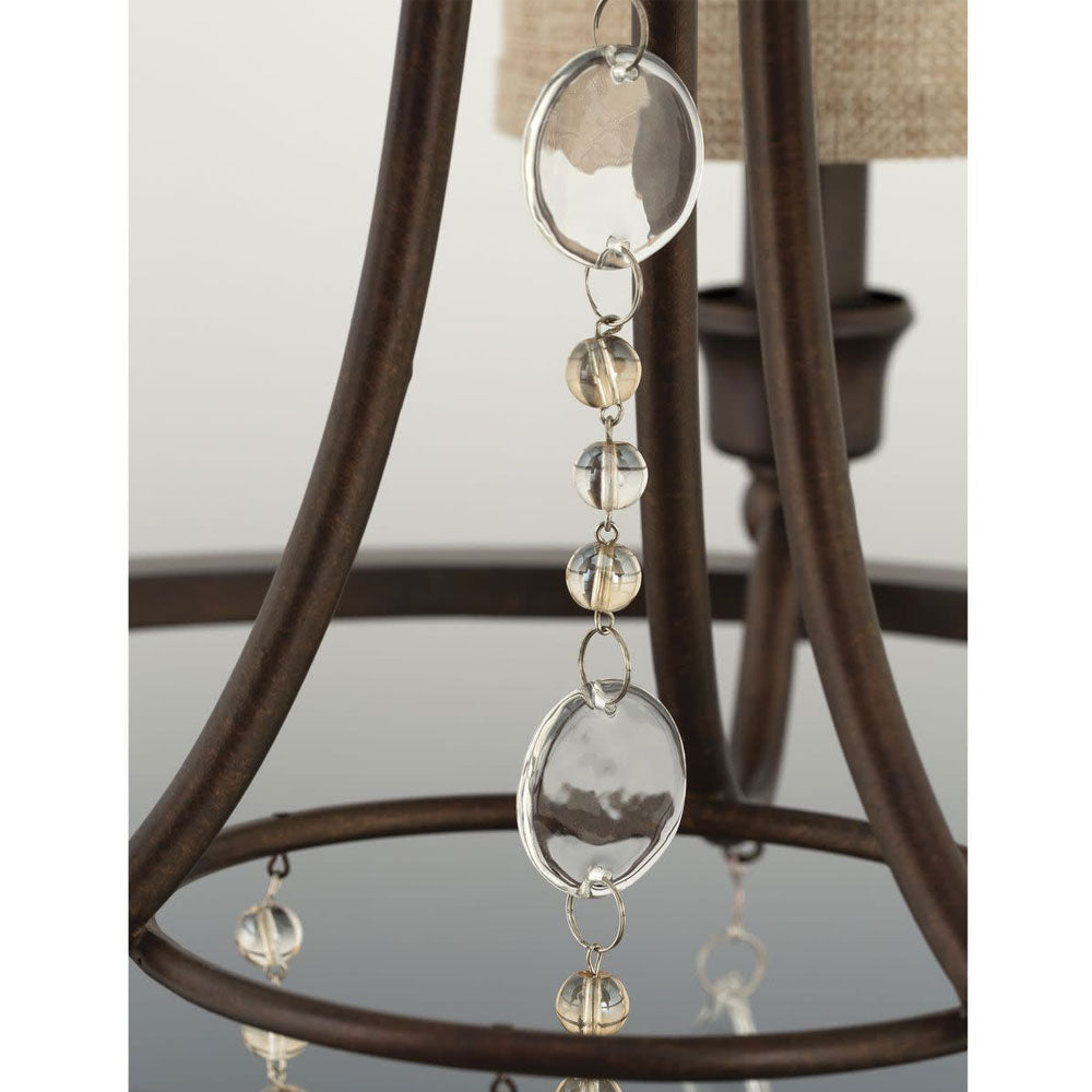 Three-Light Chandelier