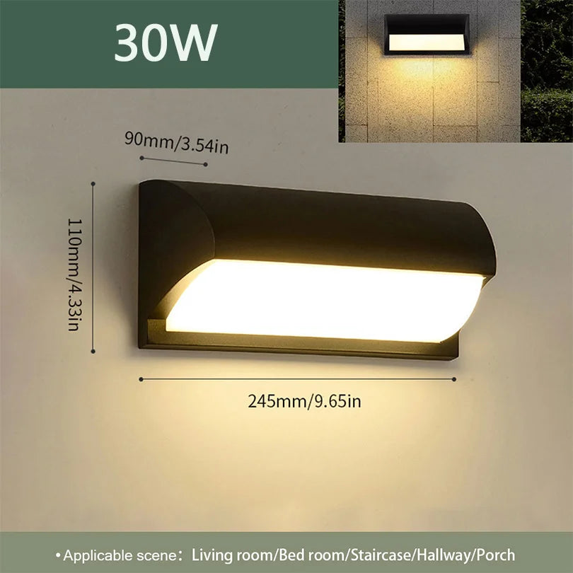 Led Outdoor Wall Light Waterproof