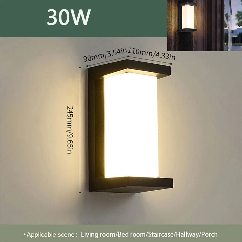 Led Outdoor Wall Light Waterproof
